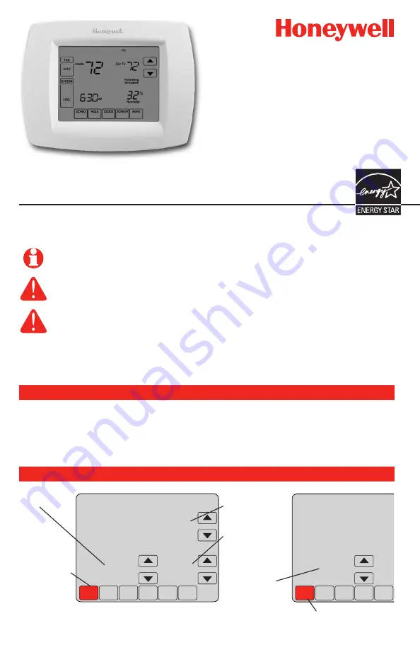 Honeywell TH9421C1004 Installation Manual Download Page 17