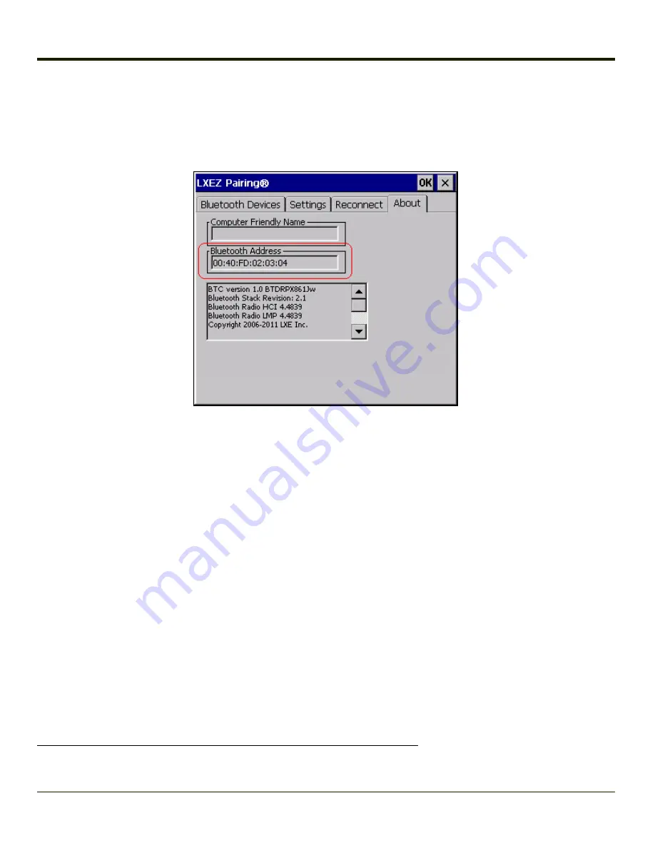 Honeywell THOR VM1 Reference Manual Download Page 132