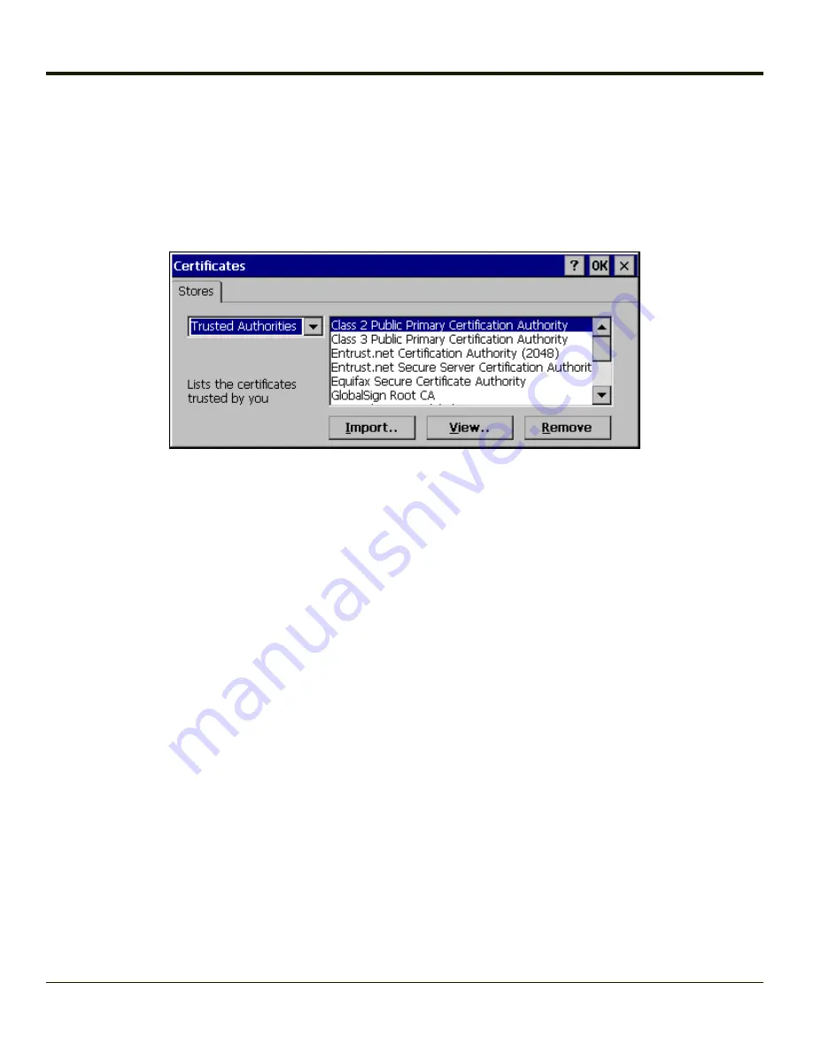 Honeywell THOR VM1 Reference Manual Download Page 135