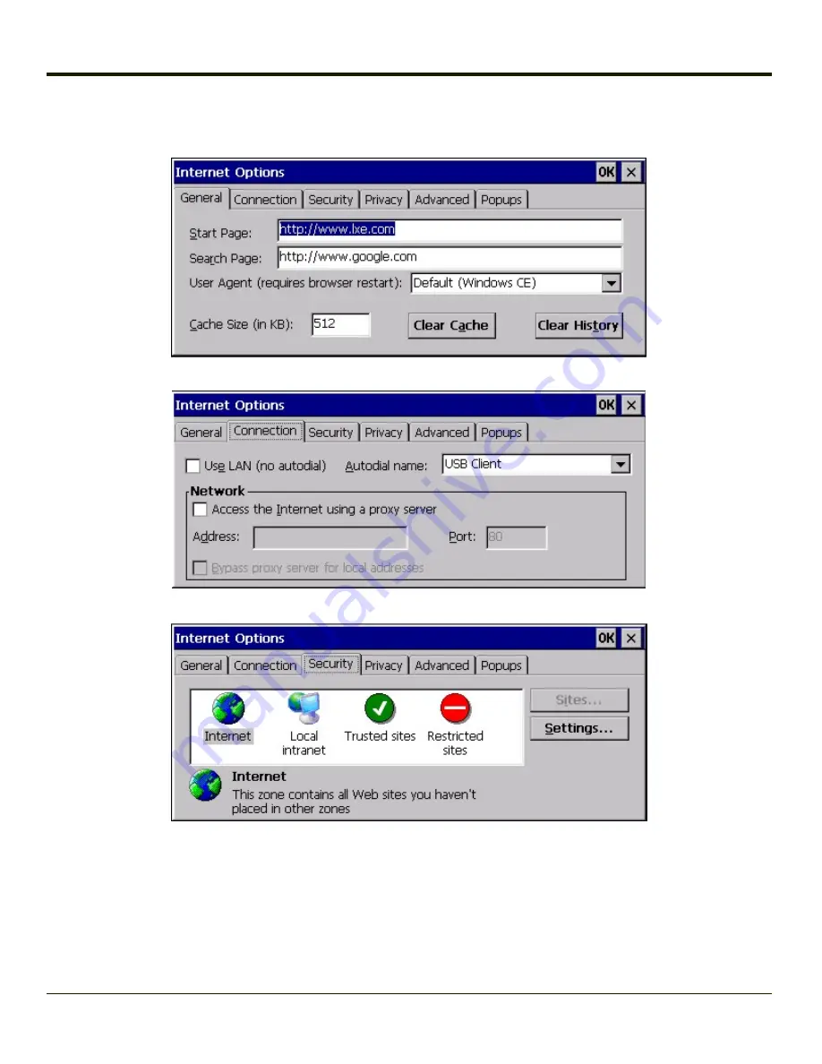 Honeywell THOR VM1 Reference Manual Download Page 178