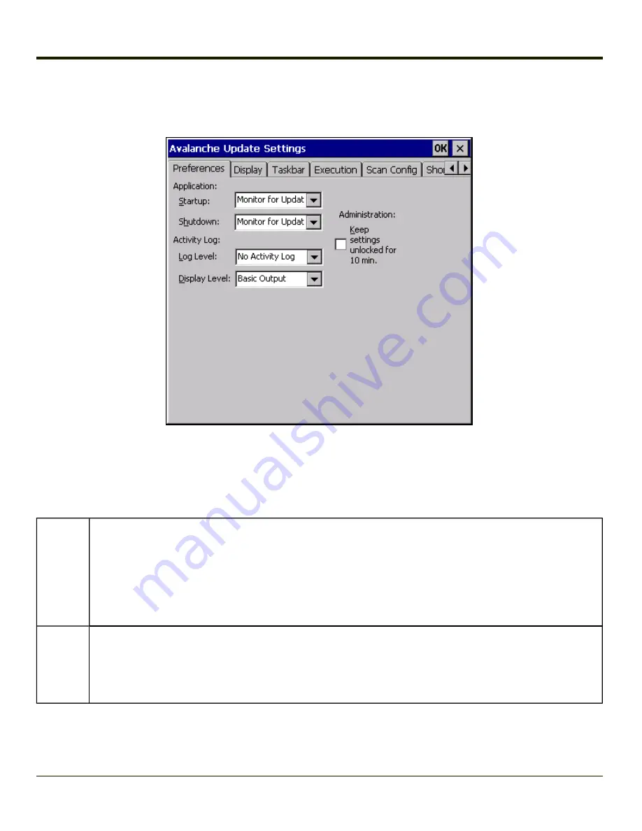 Honeywell THOR VM1 Reference Manual Download Page 241