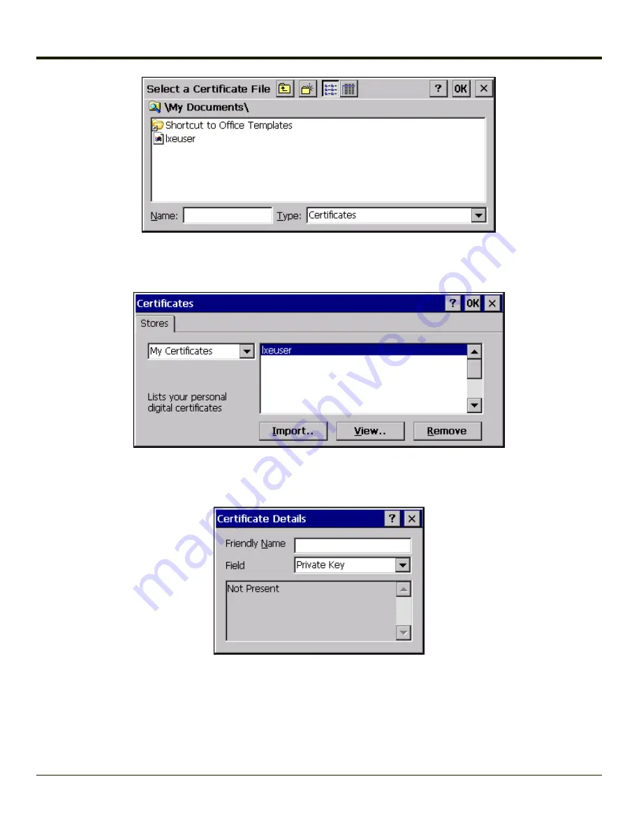 Honeywell THOR VM1 Reference Manual Download Page 307