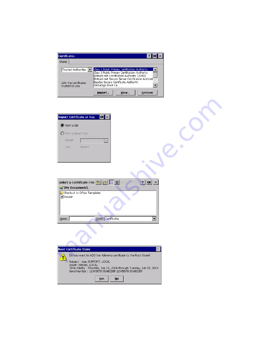 Honeywell Thor VM3 User Manual Download Page 277