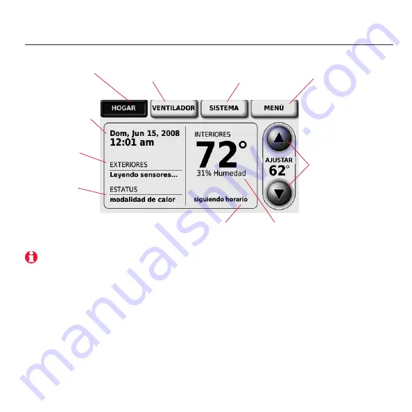 Honeywell THX9000 Prestige HD Operating Manual Download Page 49