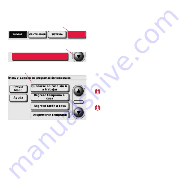 Honeywell THX9000 Prestige HD Operating Manual Download Page 58