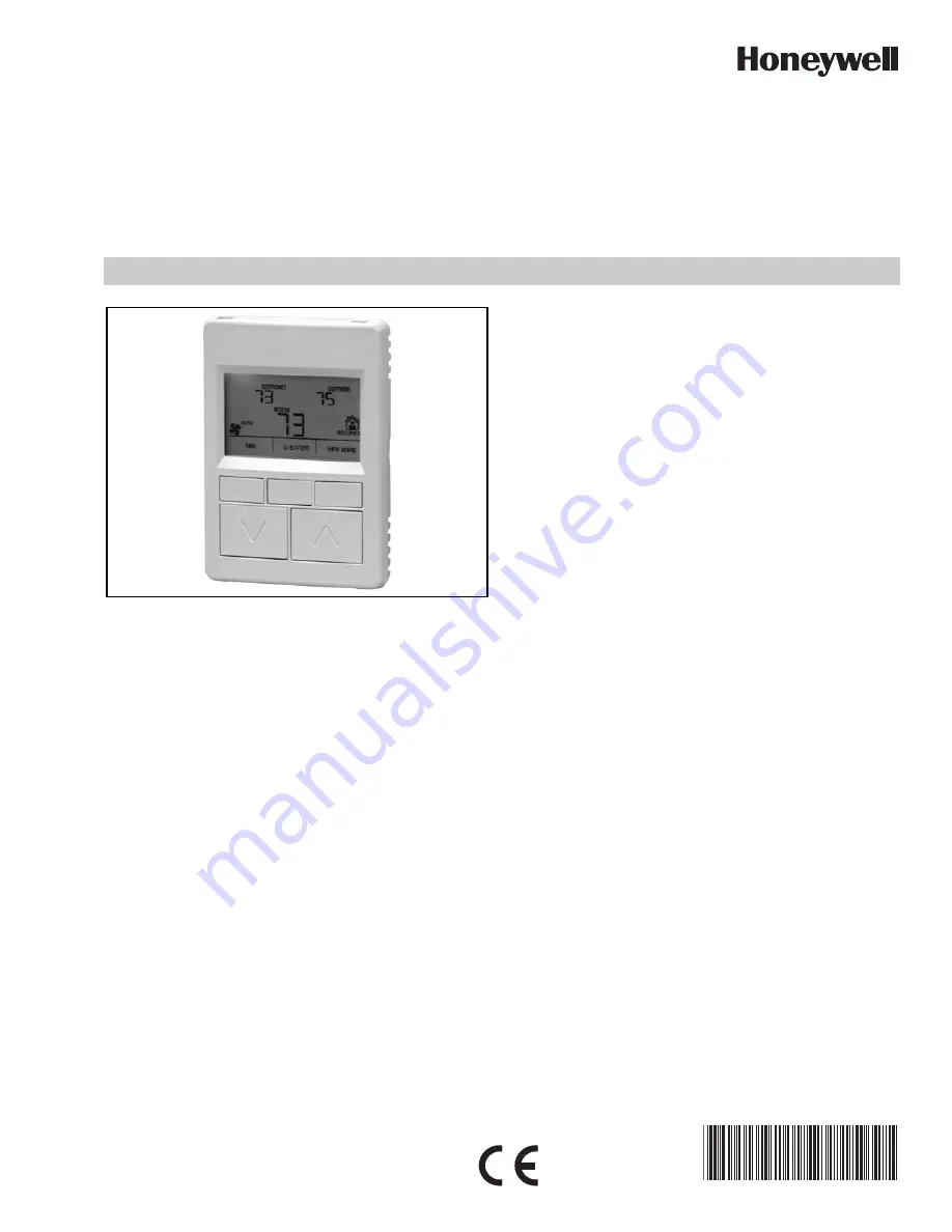 Honeywell TR70 Installation Instructions Download Page 1