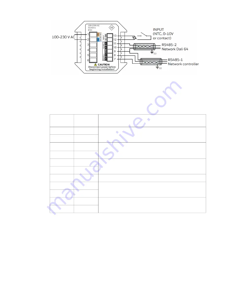 Honeywell TR80 Installation And Operating Manual Download Page 14