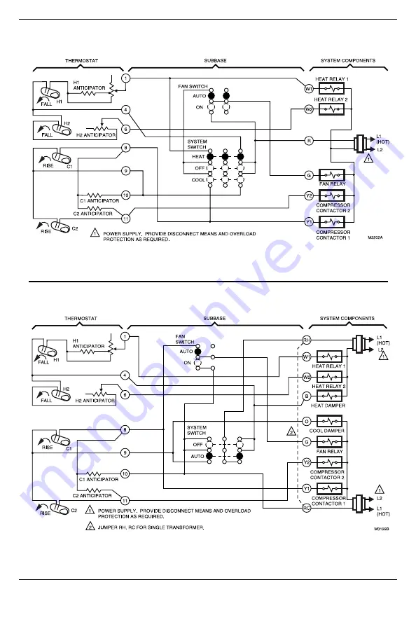 Honeywell Tradeline Q674A-E Installation Instructions Manual Download Page 5