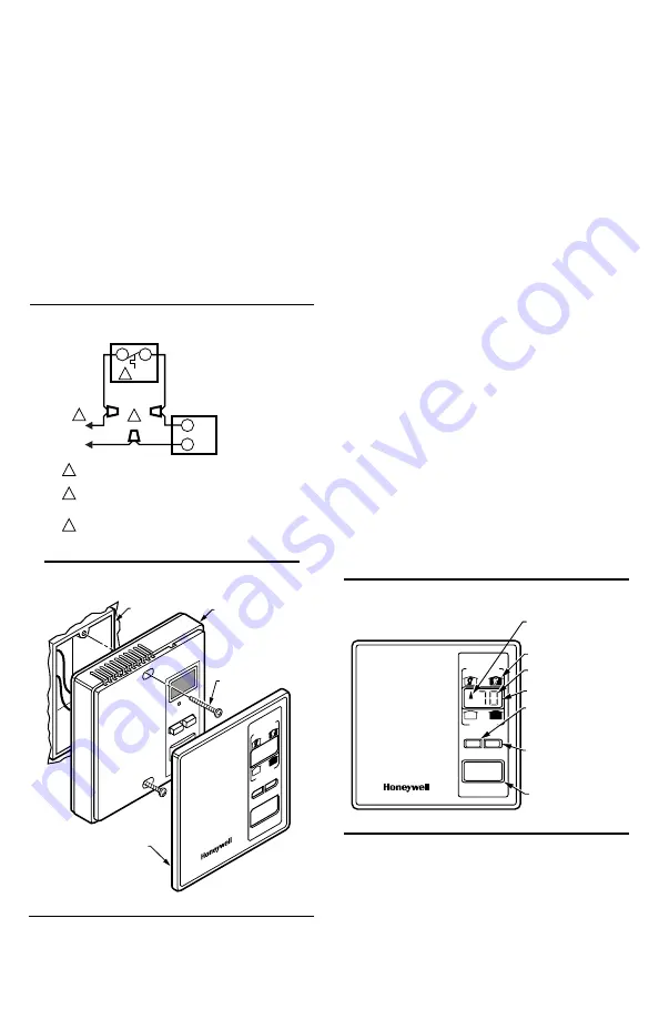 Honeywell TRADELINE T4798S Quick Start Manual Download Page 2