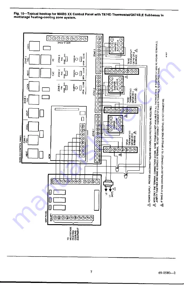 Honeywell TROL-A-TEMP Q674B Скачать руководство пользователя страница 7