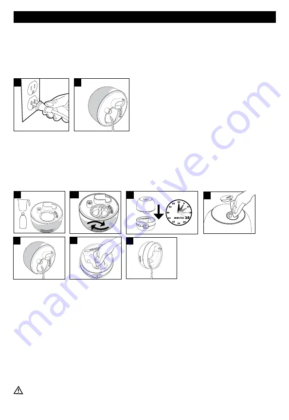 Honeywell ULTRA GLOW COOL MIST HUL530 Series Owner'S Manual Download Page 7