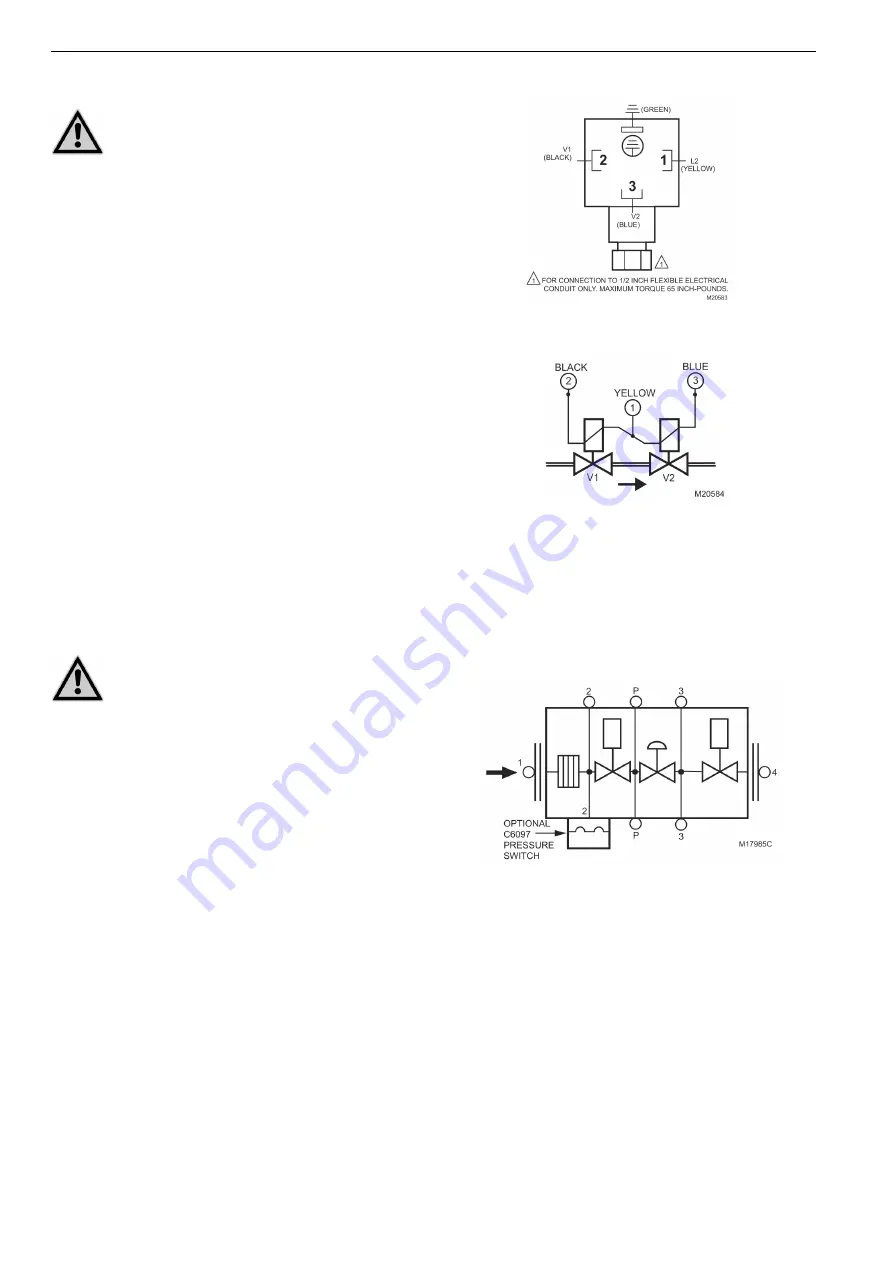 Honeywell V4730C Manual Download Page 14