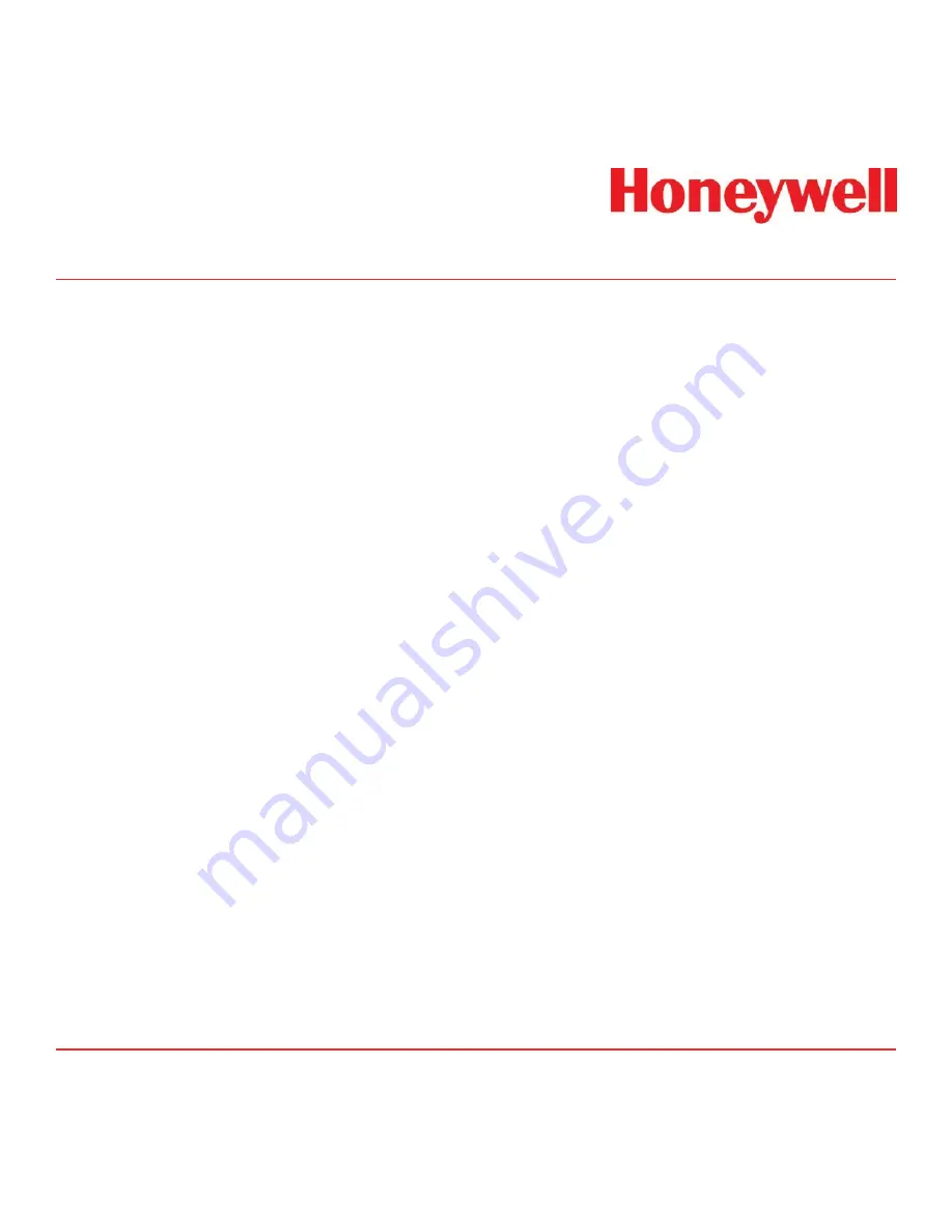 Honeywell Vertex Operating Manual Download Page 38