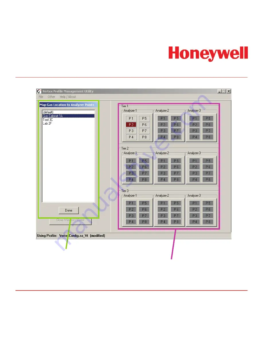 Honeywell Vertex Operating Manual Download Page 85