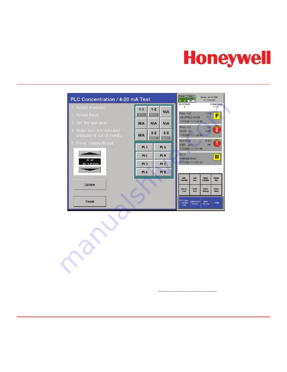 Honeywell Vertex Operating Manual Download Page 167