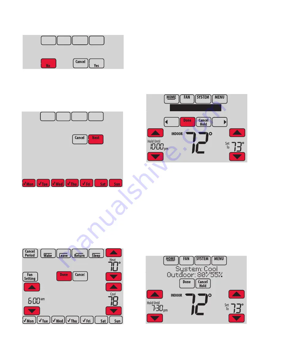 Honeywell VisionPRO 8000 Series Product Data Download Page 42