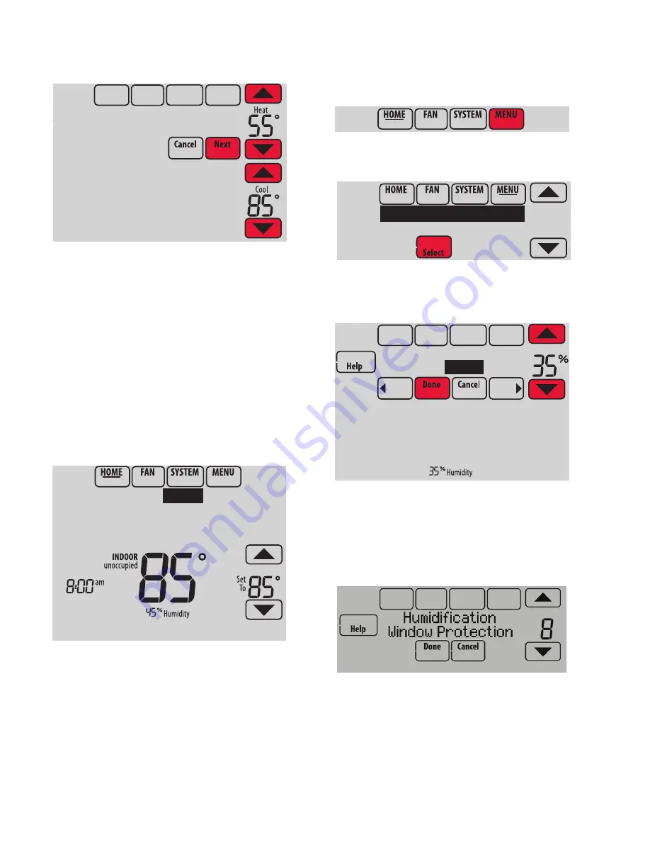 Honeywell VisionPRO 8000 Series Product Data Download Page 46