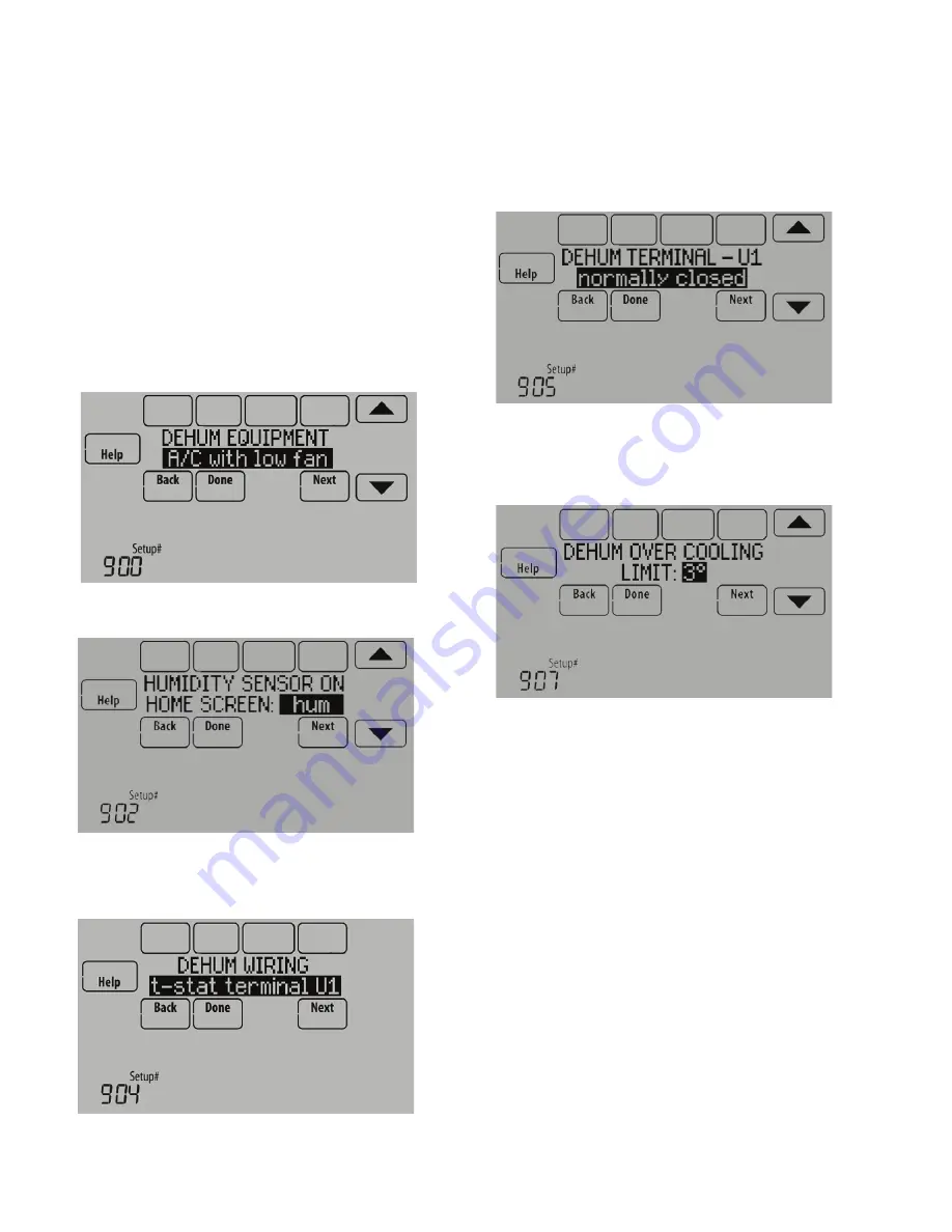 Honeywell VisionPRO 8000 Series Product Data Download Page 60