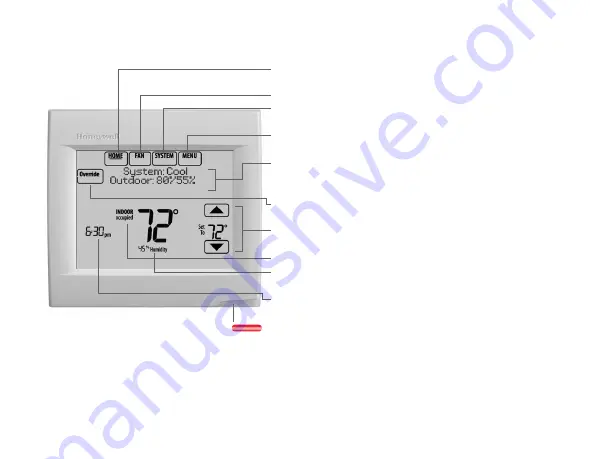 Honeywell VisionPRO 8000 User Manual Download Page 57