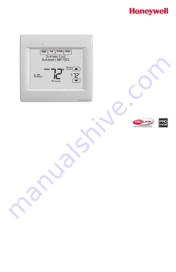 Honeywell VisionPRO Series User Manual Download Page 49