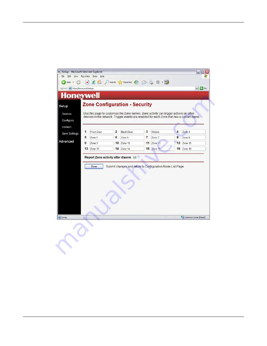 Honeywell VISTA-ICM Installation And Setup Manual Download Page 16