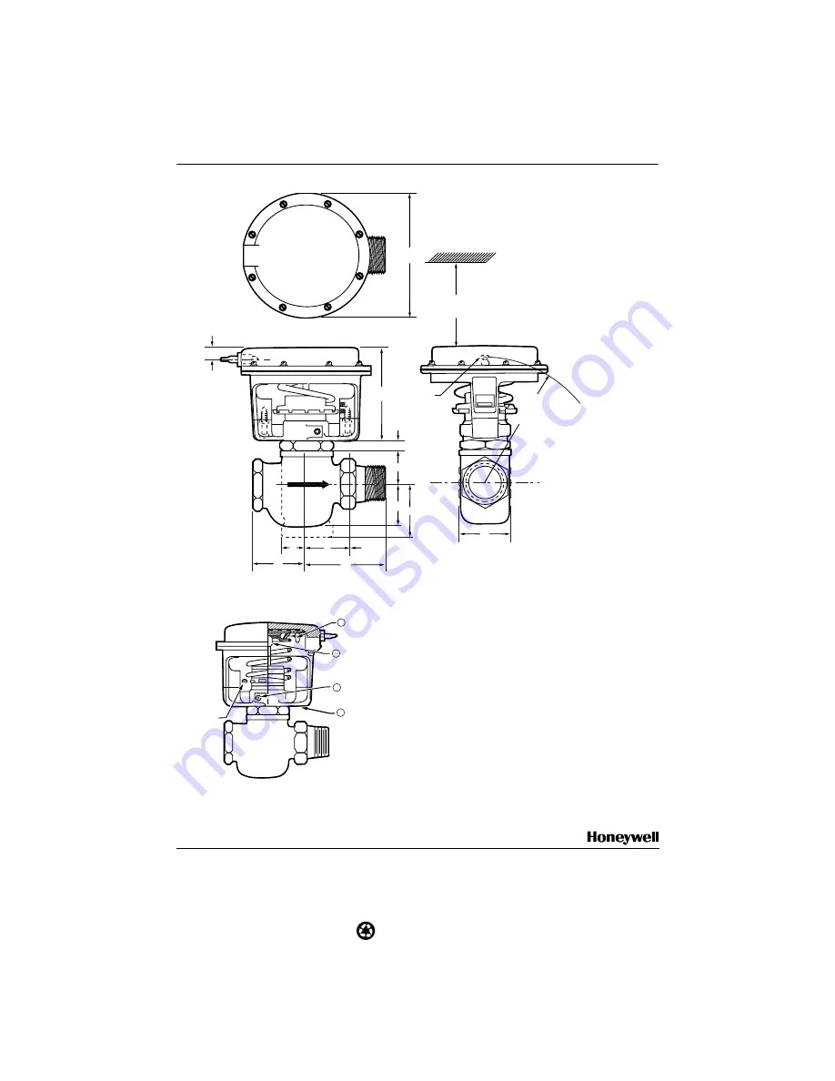 Honeywell VP512A Installation Instructions Download Page 4