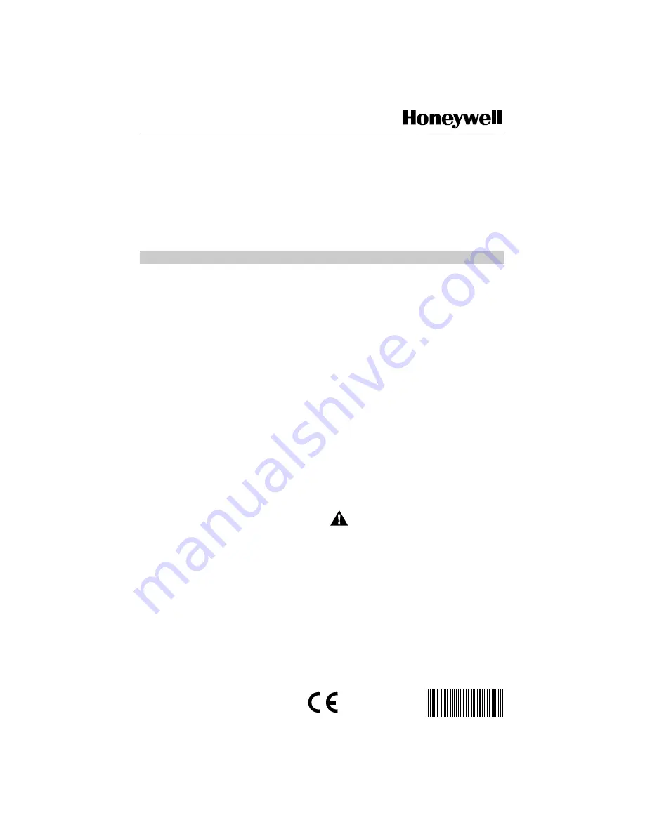 Honeywell VS8420C Installation Instructions Manual Download Page 1