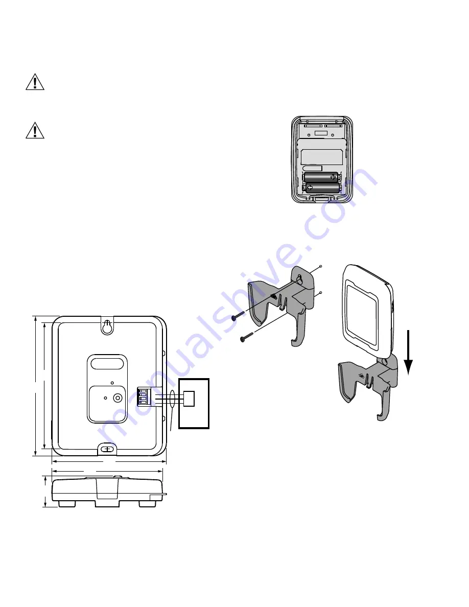 Honeywell W8735ER Installation Instructions Manual Download Page 2