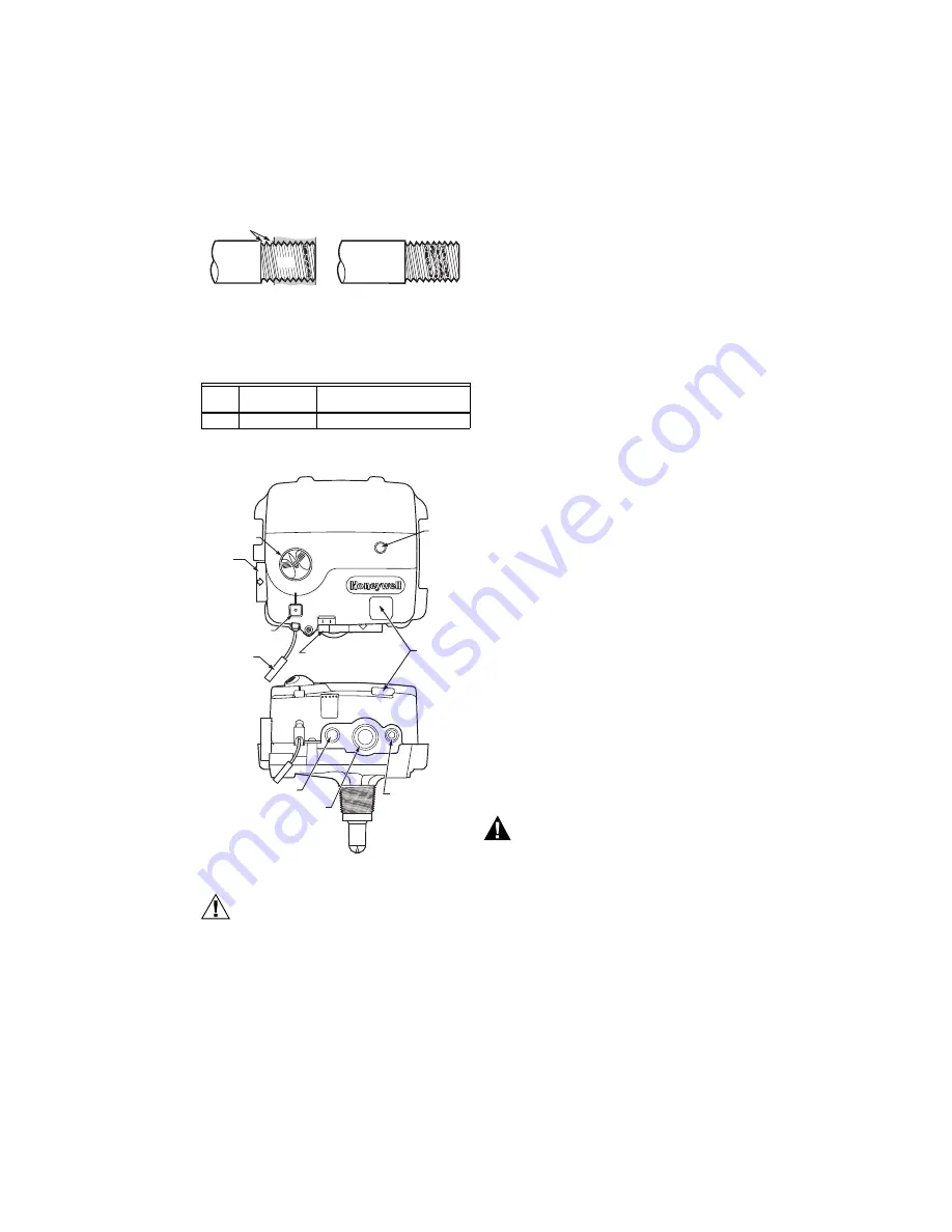 Honeywell WV8840A Installation Instructions Manual Download Page 4