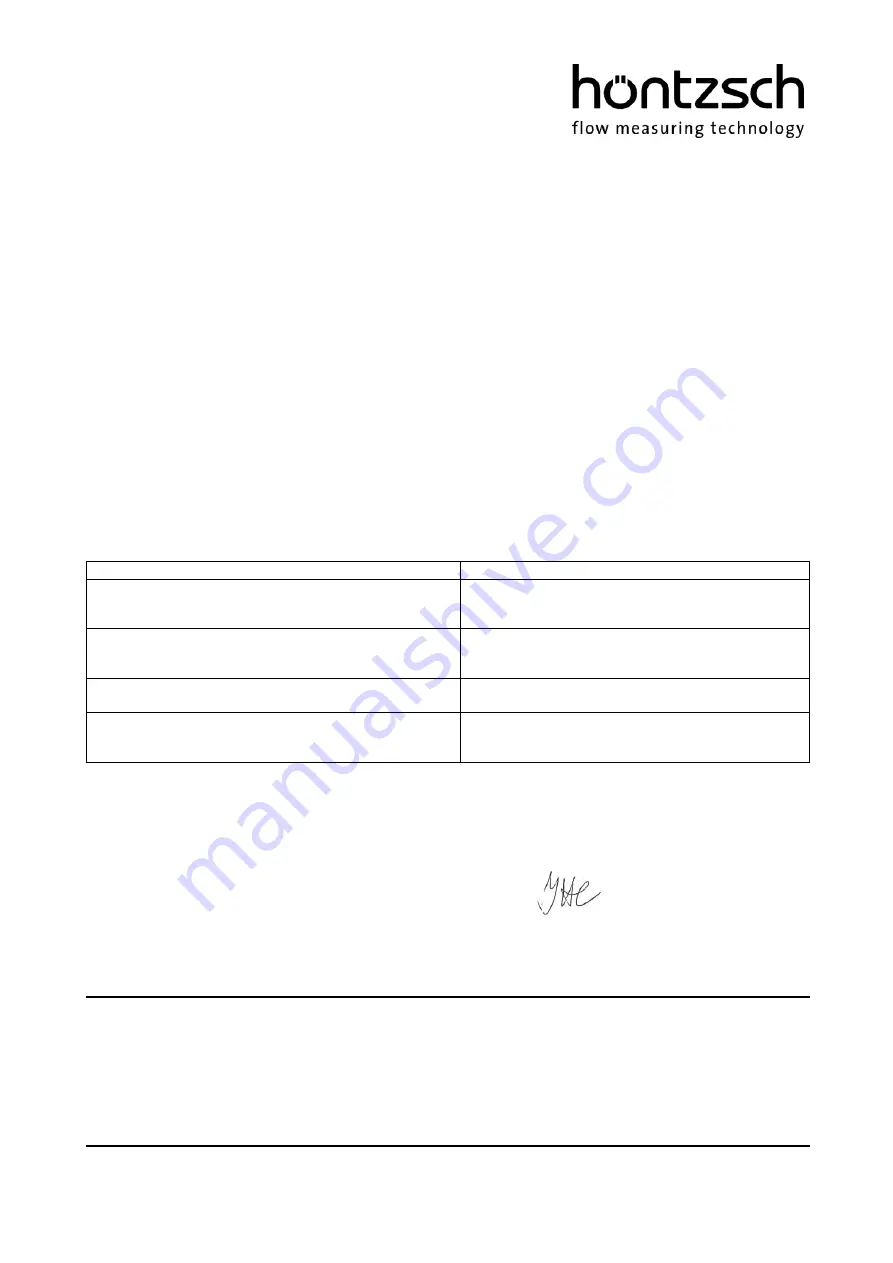 Hontzsch flowtherm NT Operating Instructions Manual Download Page 35