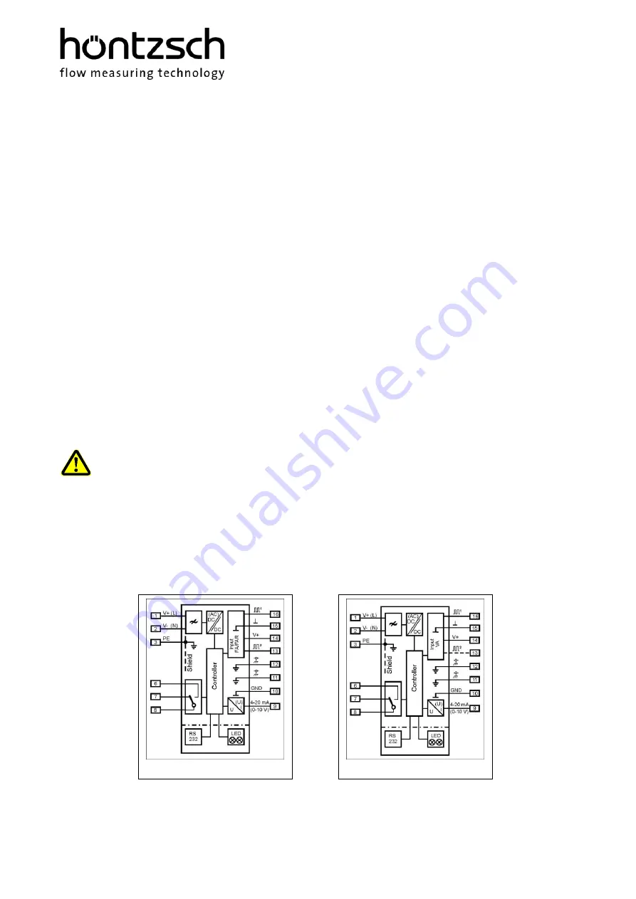 Hontzsch UFA Operating Instructions Manual Download Page 6