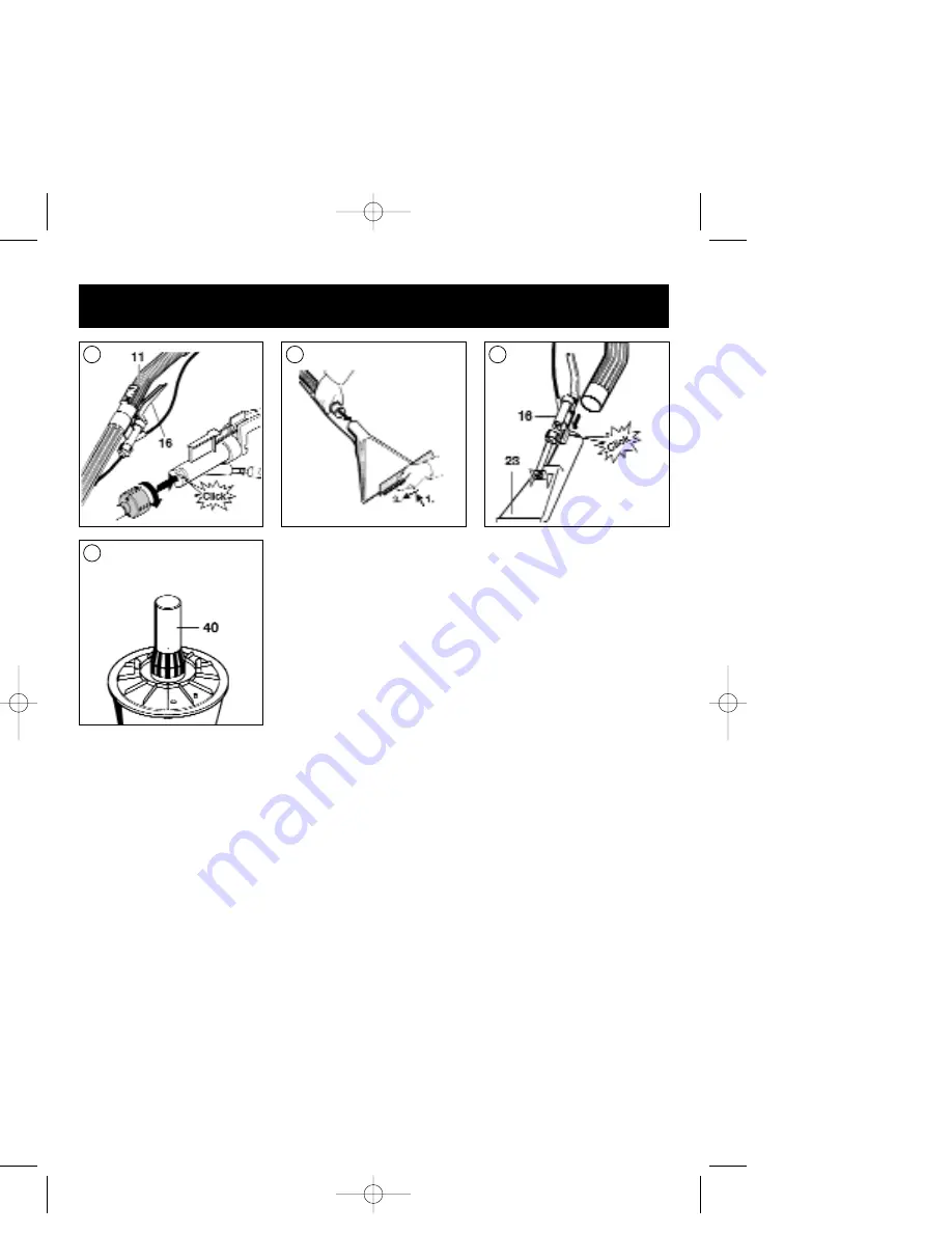 Hoover HOOVER JET & WASH SX 6254 User Instructions Download Page 6