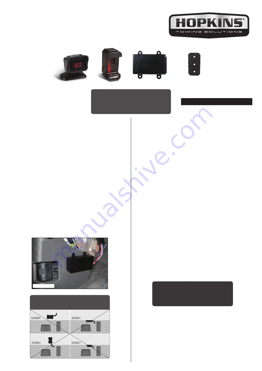 Hopkins InSight Flex-Mount Скачать руководство пользователя страница 1