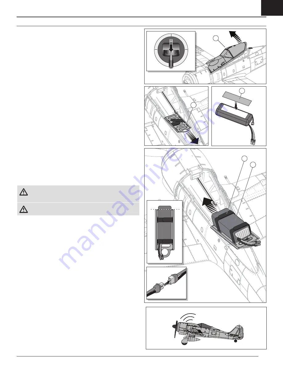 Horizon Hobby E-flite Fw 190A 1.5m Instruction Manual Download Page 9