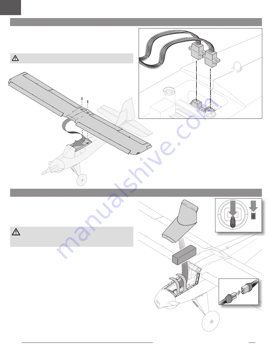 Horizon Hobby E-FLITE Turbo Timber Evolution 1.5m Instruction Manual Download Page 10