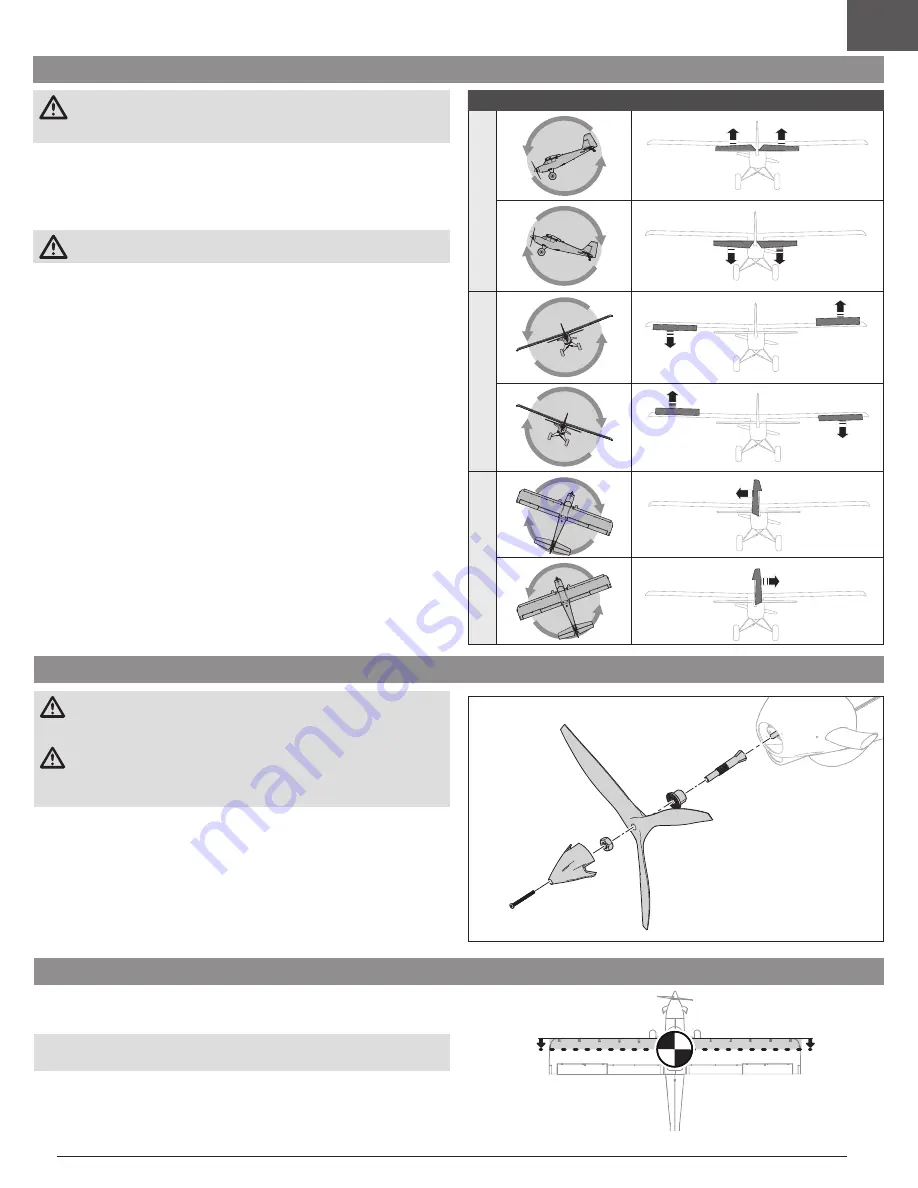 Horizon Hobby E-FLITE Turbo Timber Evolution 1.5m Instruction Manual Download Page 13