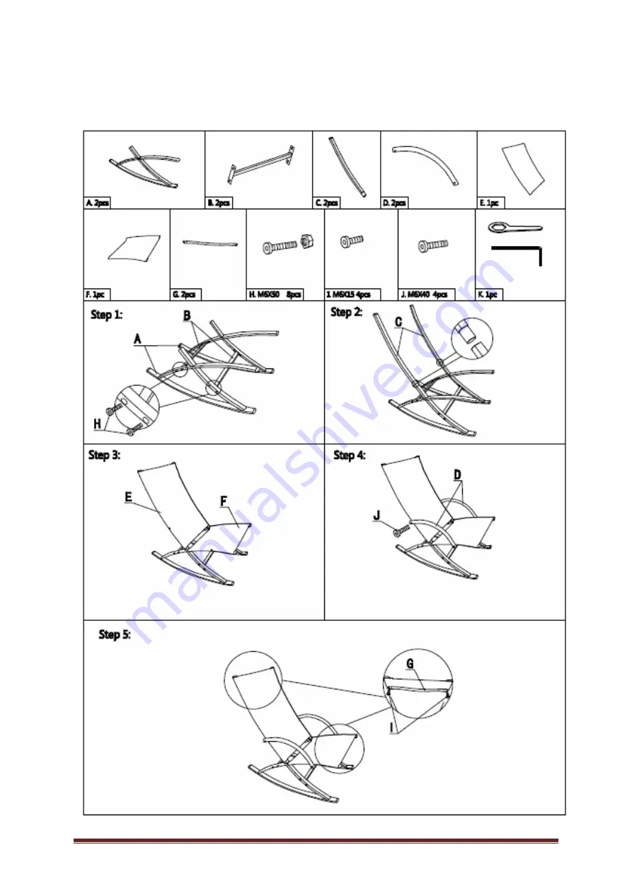 HORNEET Relax Instructions For Assembly And Use Download Page 9