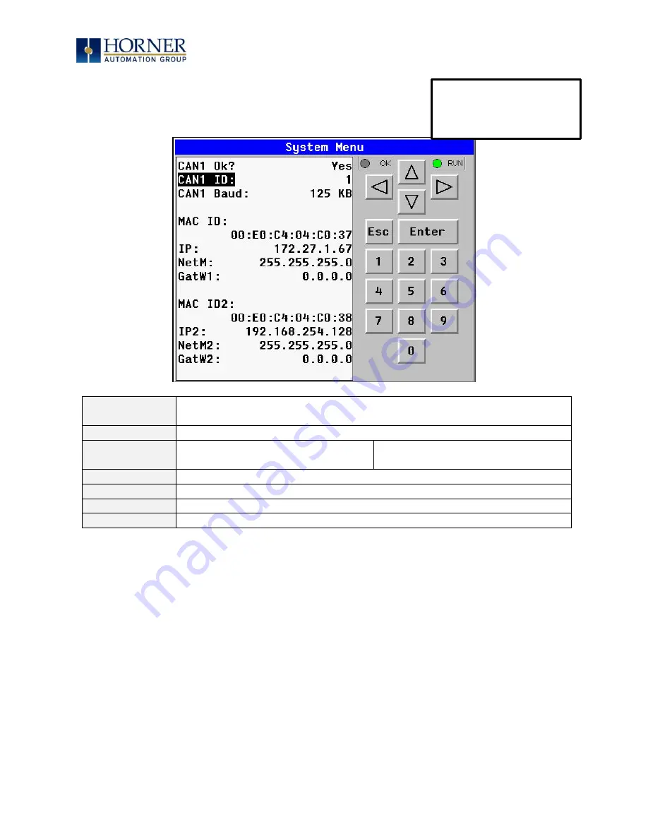 HORNER APG EXL10 PRIME OCS User Manual Download Page 29