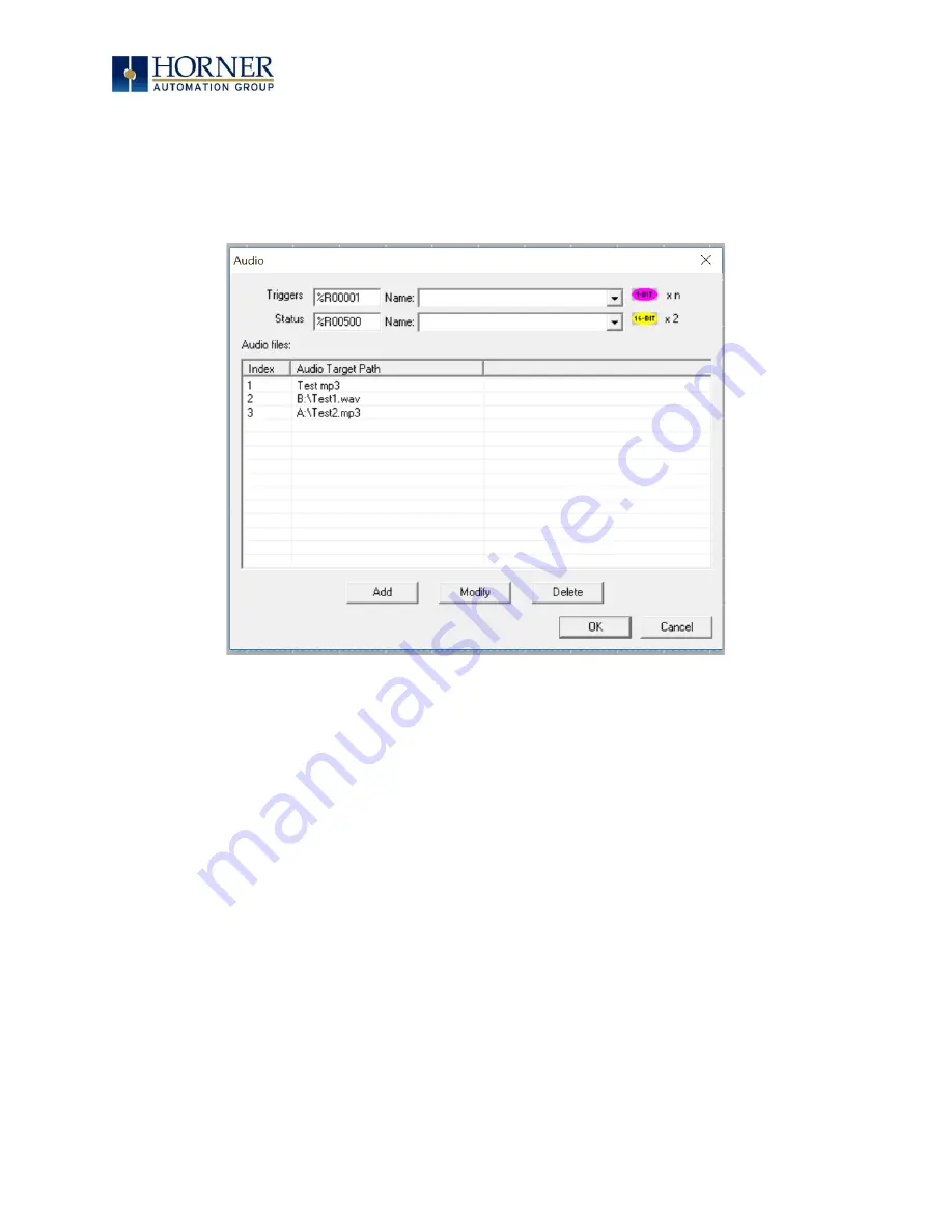 HORNER APG EXL10 PRIME OCS User Manual Download Page 143