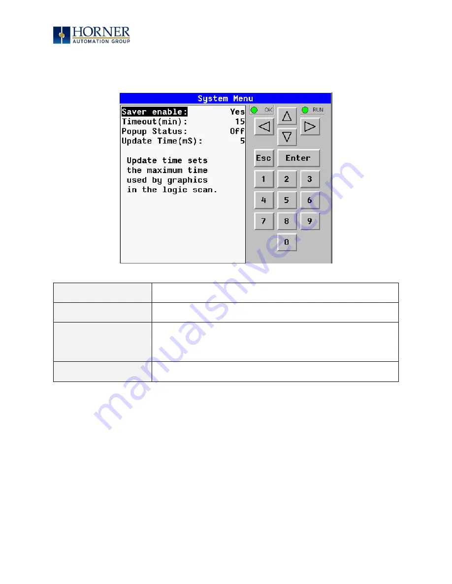 HORNER XL7 OCS User Manual Download Page 58