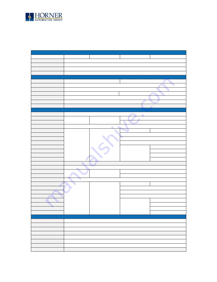 HORNER XL7 OCS User Manual Download Page 94