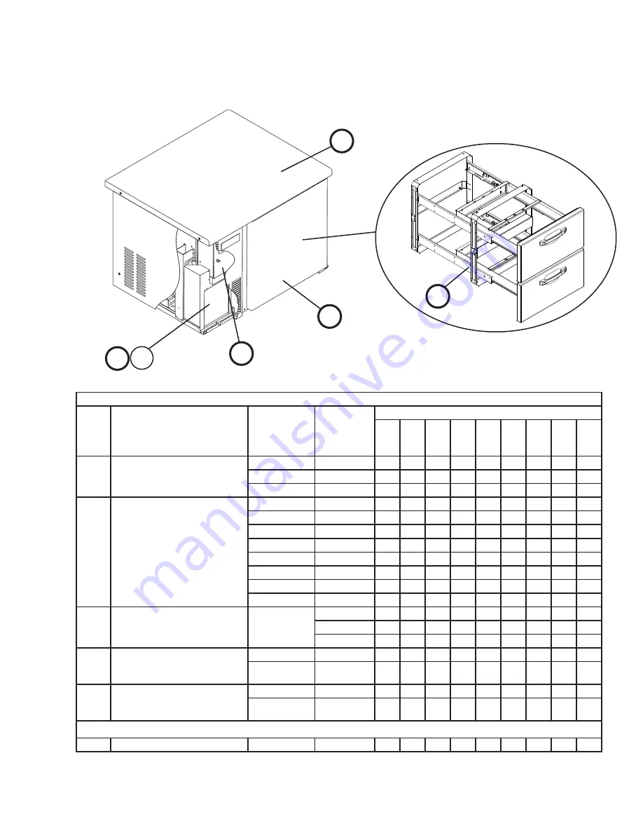 Hoshizaki HUF40A Скачать руководство пользователя страница 7