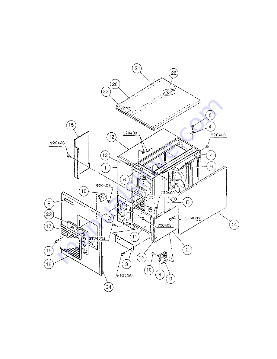 Hoshizaki KM-280MAE Скачать руководство пользователя страница 5