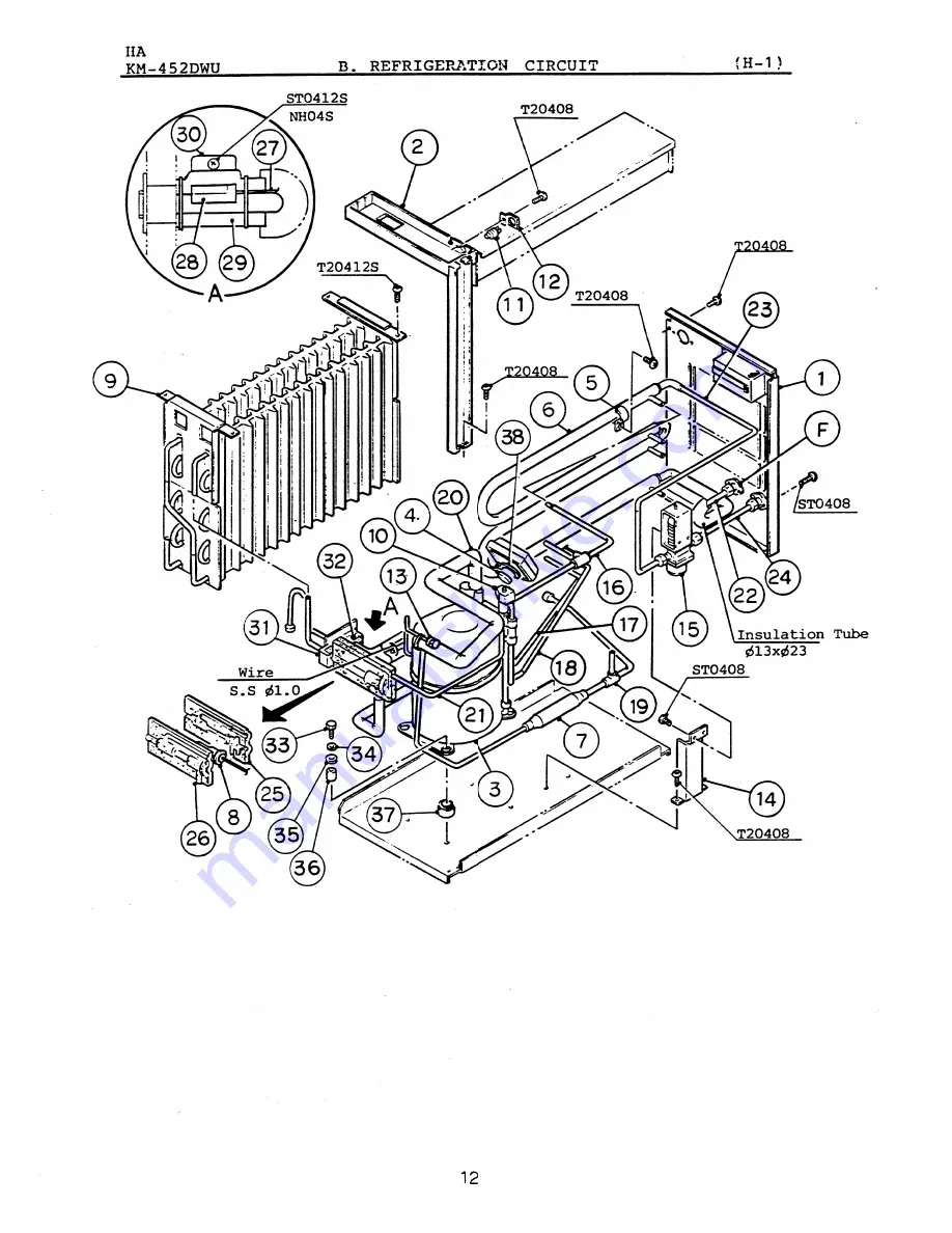 Hoshizaki KM-452 Series Скачать руководство пользователя страница 16