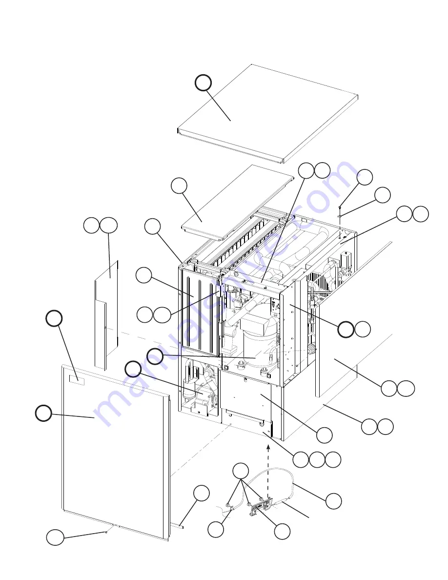 Hoshizaki KM-461MAH Parts List Download Page 7