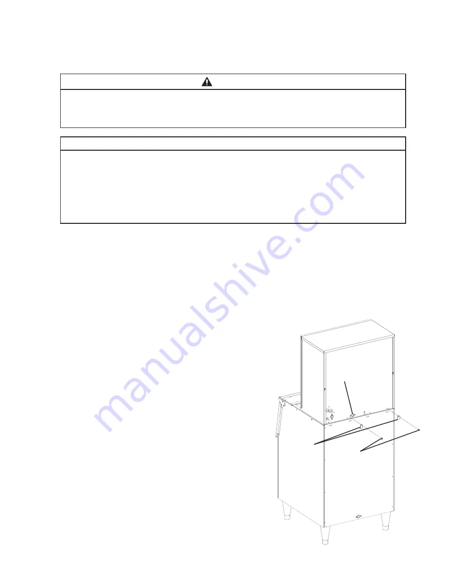 Hoshizaki KMS-830MLJ Скачать руководство пользователя страница 13