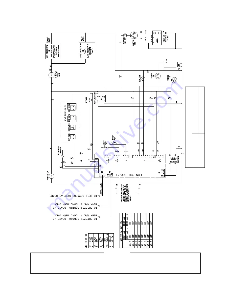 Hoshizaki TempGuard FH1-SSB Service Manual Download Page 45