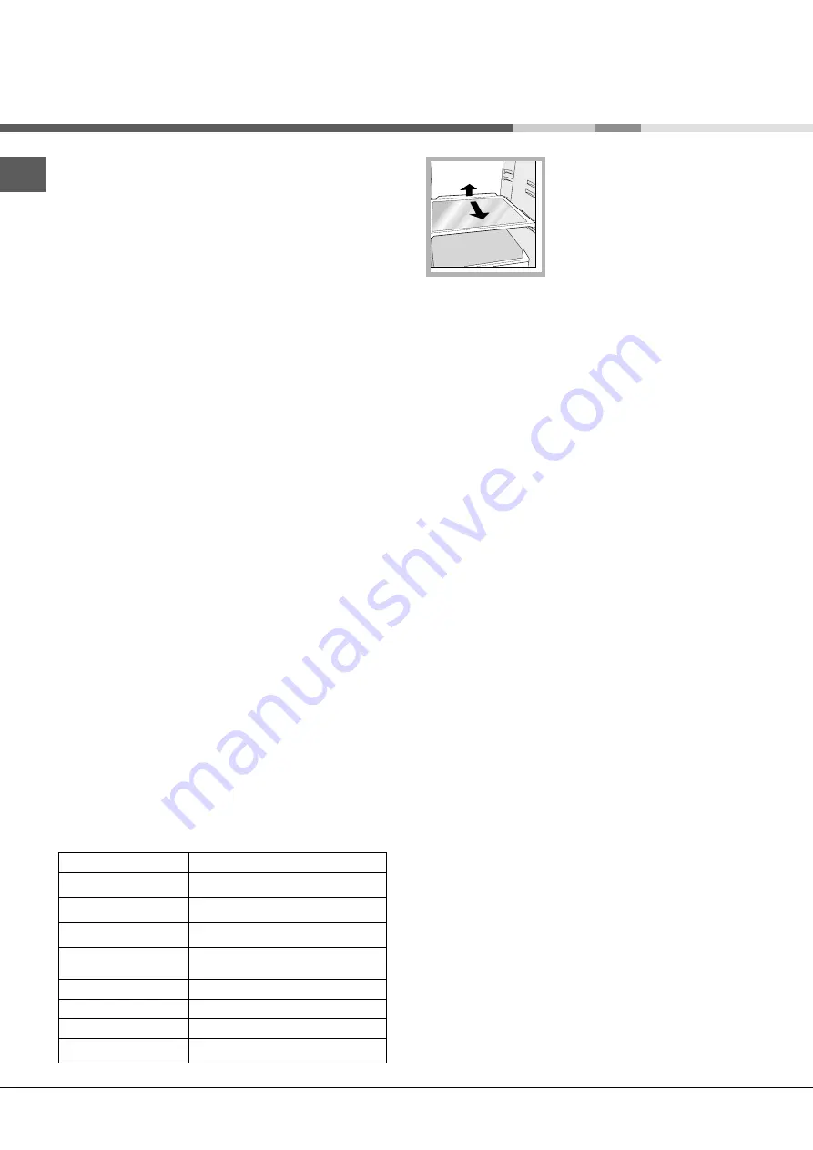 Hotpoint Ariston BCB 311/HA Operating Instructions Manual Download Page 44