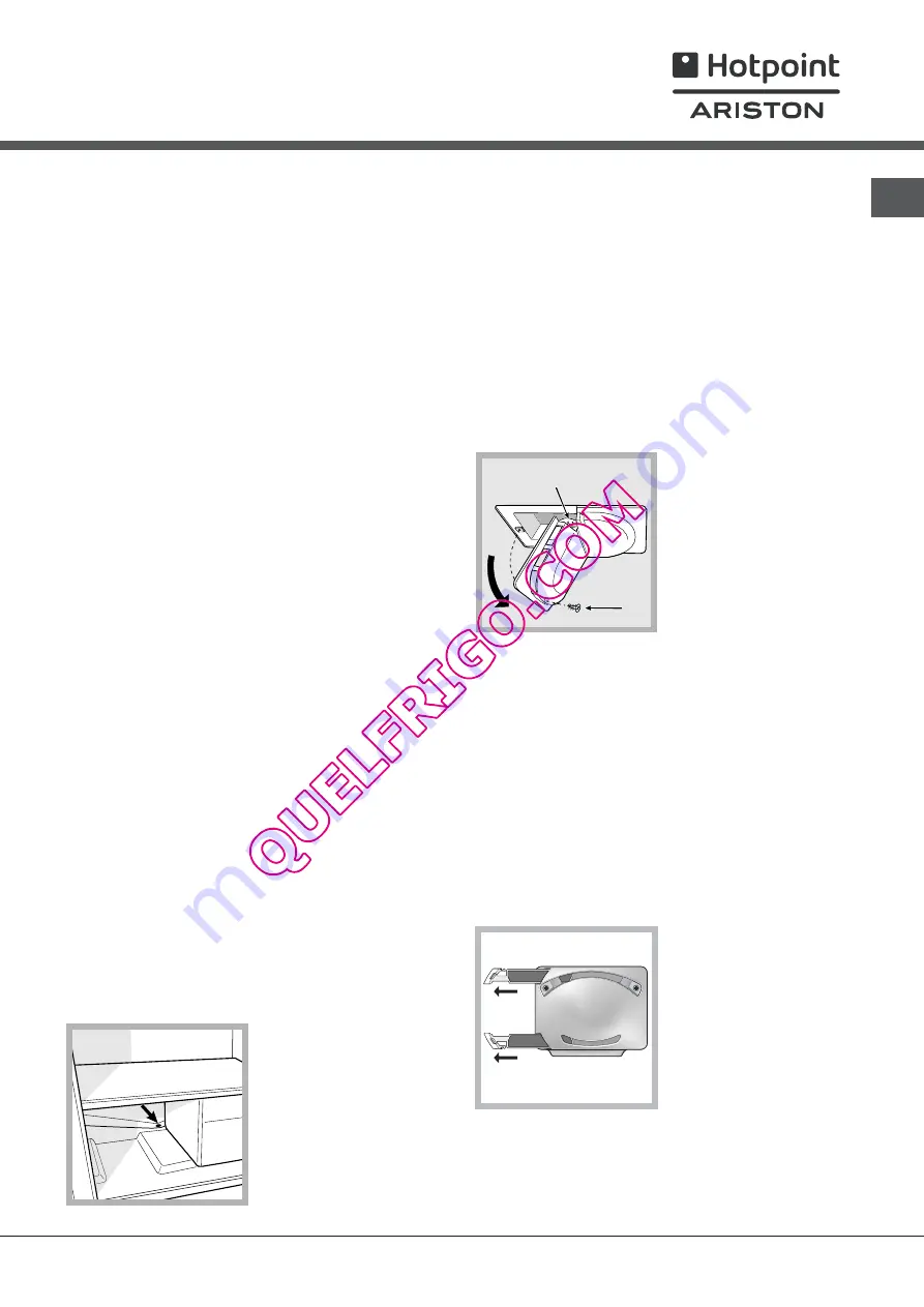 Hotpoint Ariston BCB 313 AVEI FF Operating Instructions Manual Download Page 9