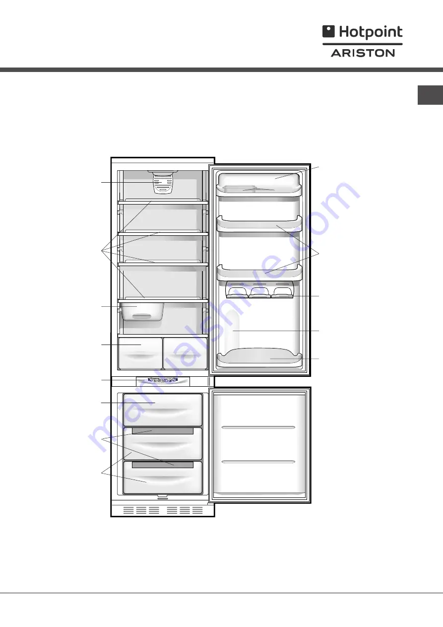 Hotpoint Ariston BCB 333 A VE I C/HA Operating Instructions Manual Download Page 3